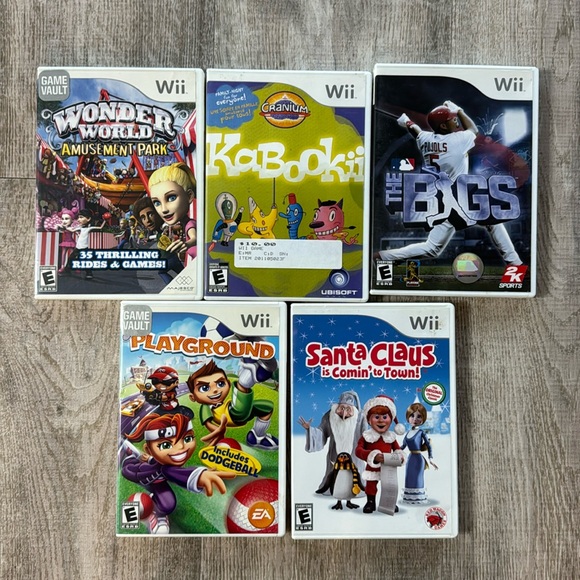 Wii games - Picture 1 of 1